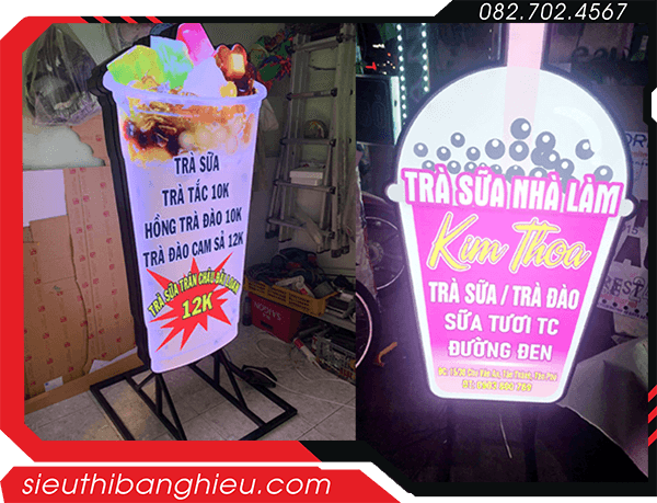 Hộp Đèn Mô Hình Quảng Cáo Sáng Tạo Theo Ngành Nghề